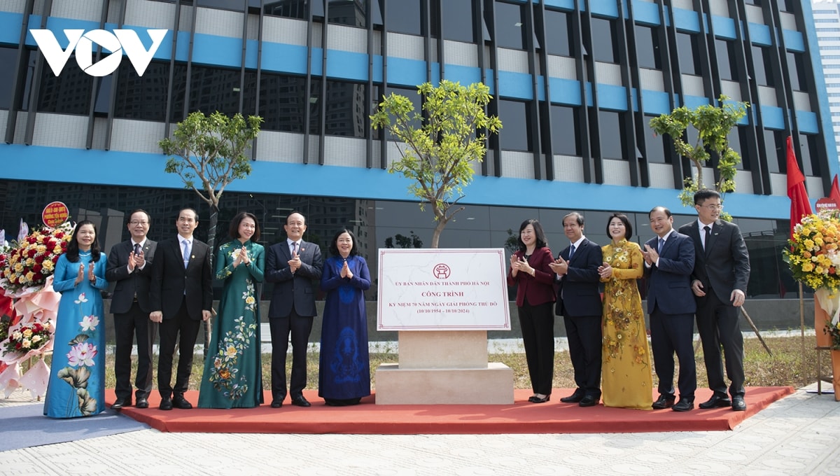 benh vien nhi dau tien cua ha noi chinh thuc di vao hoat dong hinh anh 5