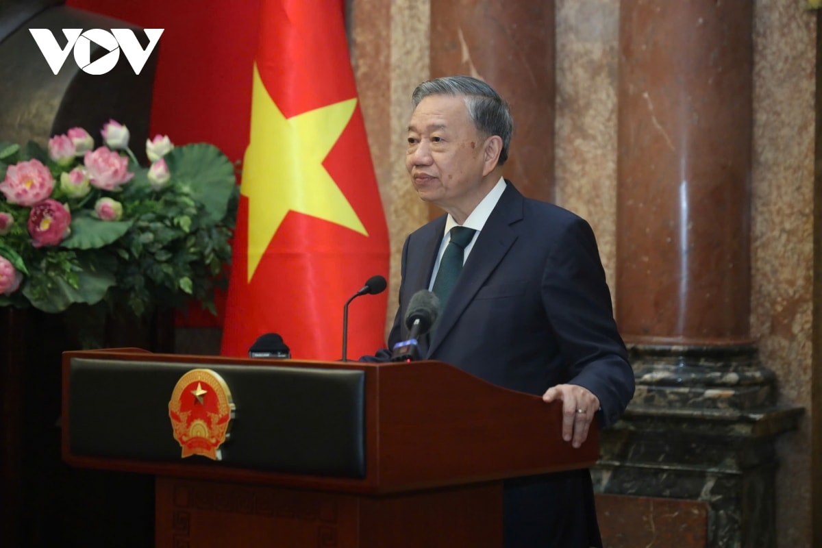 tổng bí thư, chủ tịch nước tô lâm gặp gỡ đại diện giới doanh nhân việt nam hình ảnh 1 tong bi thu, chu tich nuoc to lam gap go dai dien gioi doanh nhan viet nam hinh anh 1