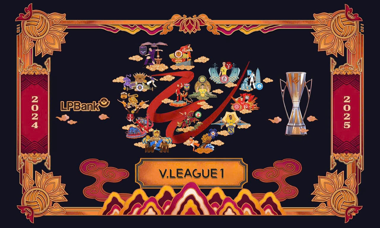 Hình ảnh của đoạn trailer V.League 1 2024/2025.