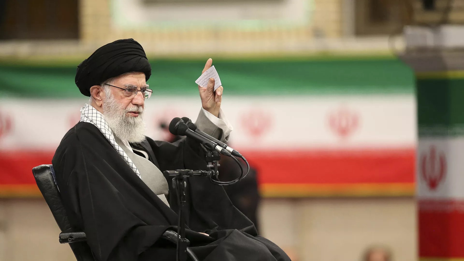 Lãnh tụ tối cao Iran Ayatollah Ali Khamenei. (Ảnh: AP)