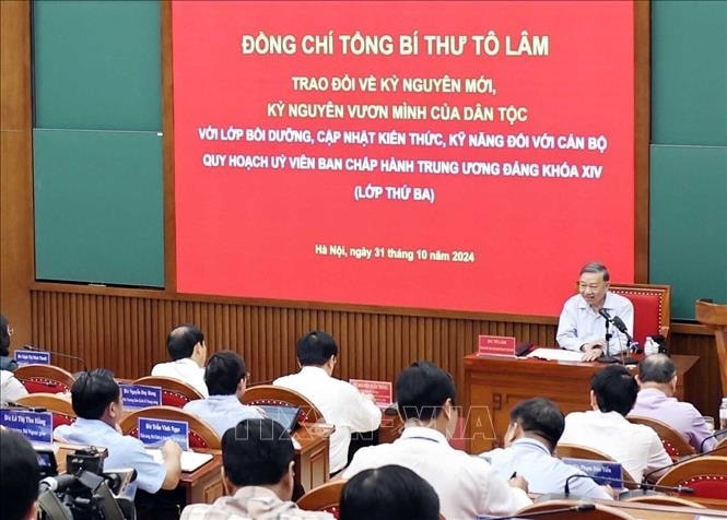 noi dung chuyen de cua tong bi thu to lam ve ky nguyen vuon minh cua dan toc hinh anh 1