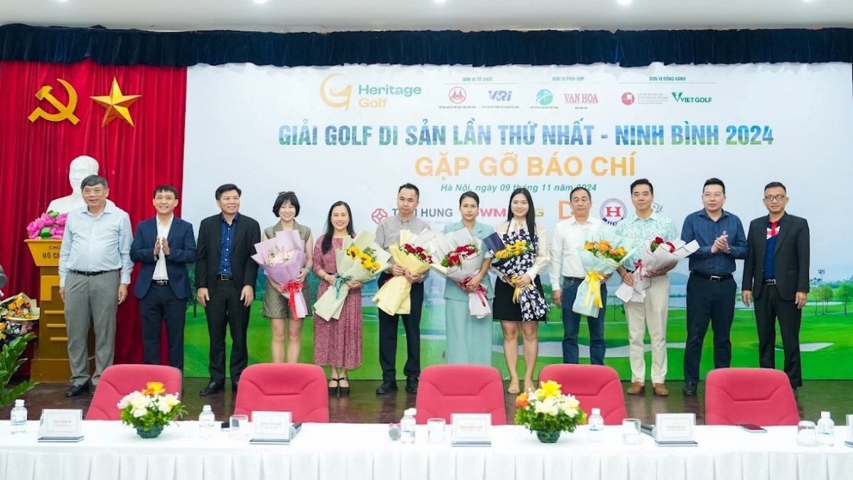 144 golfer tranh tài ở giải golf di sản lần thứ nhất - ninh bình năm 2024 hình ảnh 1 144 golfer tranh tai o giai golf di san lan thu nhat - ninh binh nam 2024 hinh anh 1