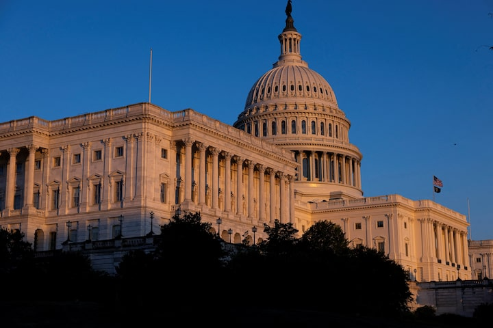 Tòa nhà Quốc hội Mỹ ở Washington, DC. (Ảnh: Reuters)