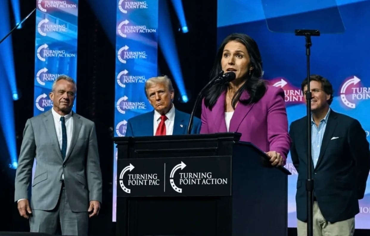 Tổng thống đắc cử Donald Trump chọn cựu nữ nghị sĩ đảng Dân chủ Tulsi Gabbard làm giám đốc tình báo quốc gia Mỹ. (Ảnh: THE NEW YORK TIMES)