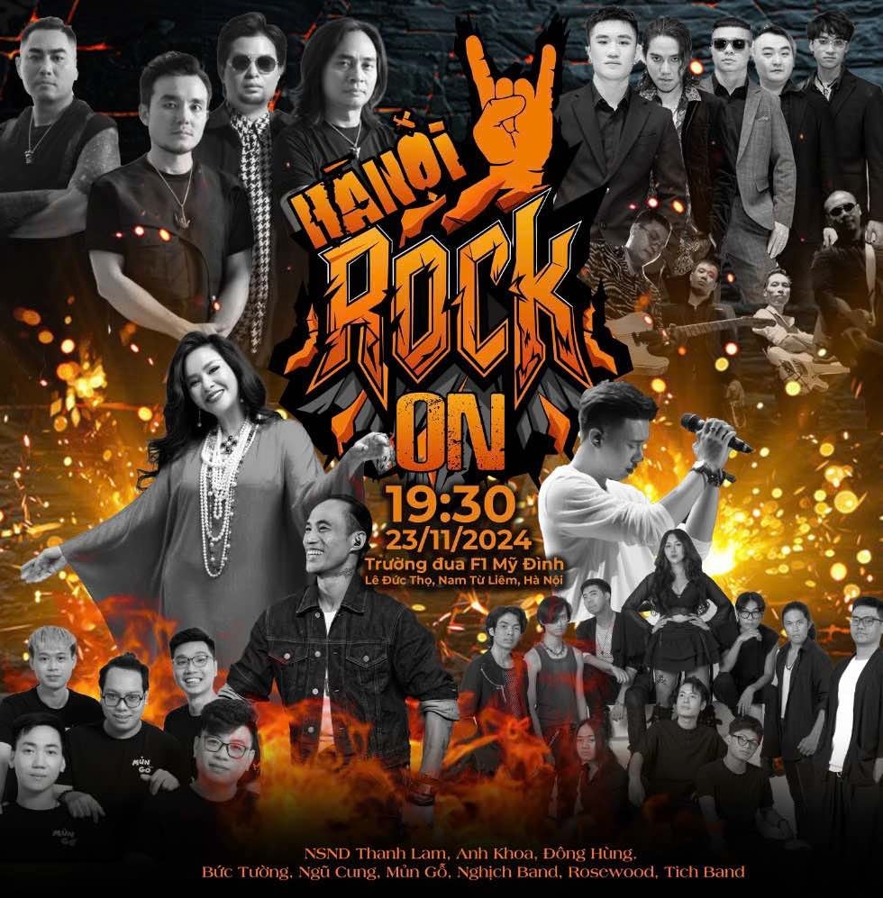 thanh lam, buc tuong, ngu cung khuay dao dem nhac rock quy mo lon nhat nam 2024 hinh anh 1