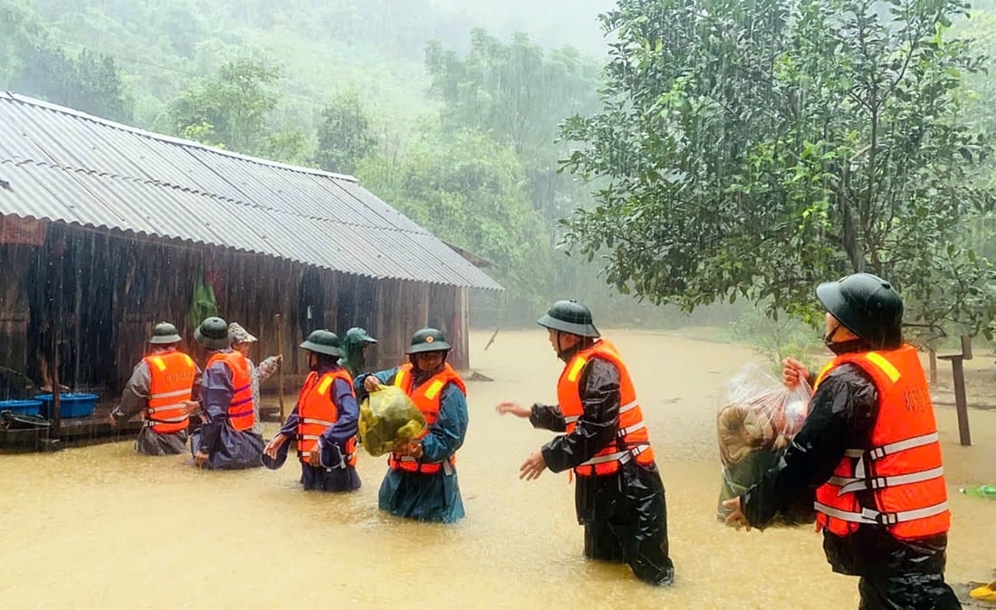 Miền Trung sắp hứng đợt mưa vừa, mưa to, cục bộ có nơi mưa rất to và dông. (Ảnh minh hoạ: Nguyễn Vương)