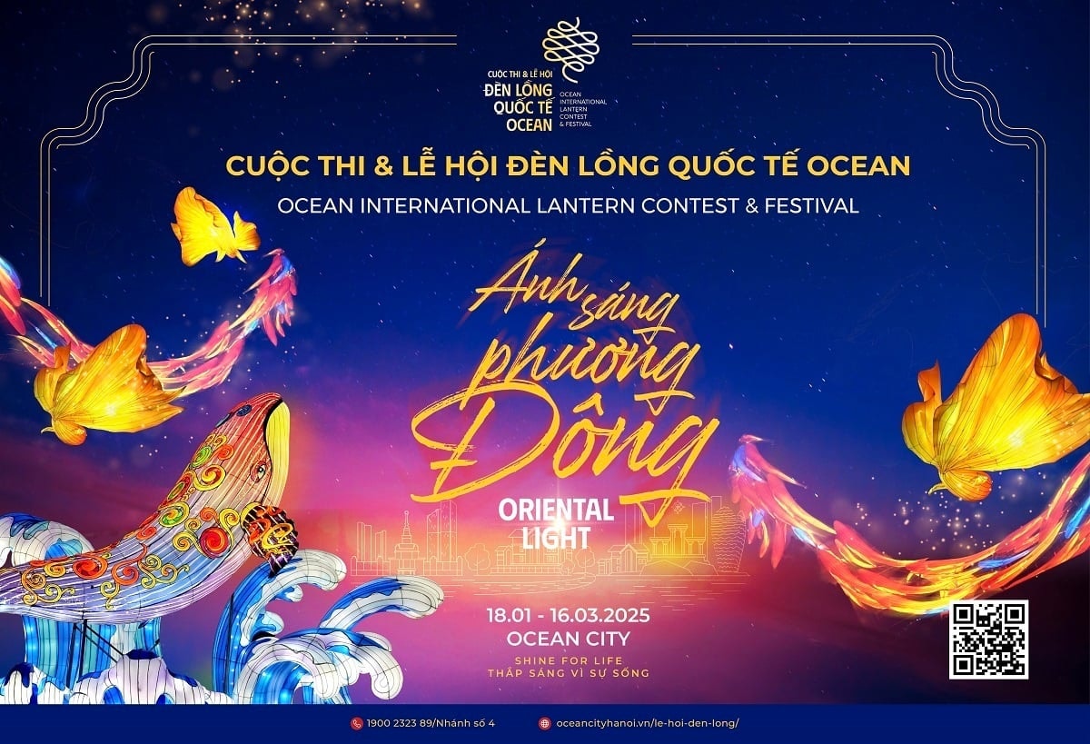 Lễ hội và Cuộc thi đèn lồng quốc tế Ocean City 2025 là điểm đến du xuân không thể không đến của mùa lễ hội năm nay.