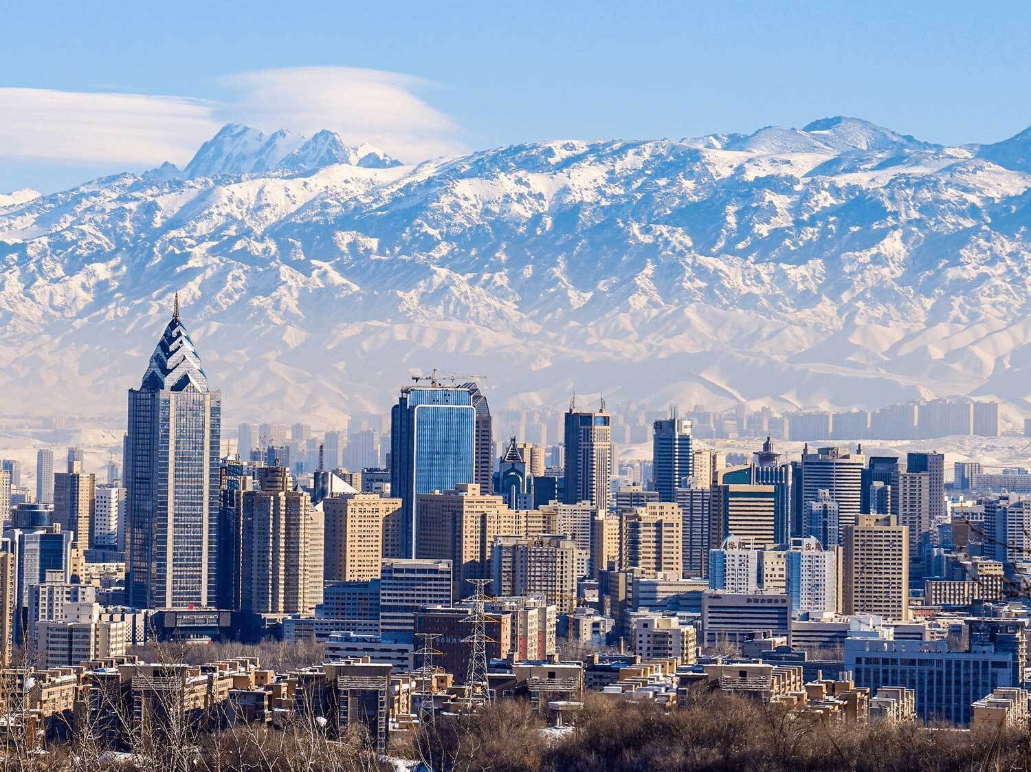 Thủ phủ Urumqi, Tân Cương, Trung Quốc. (Ảnh: Baidu)