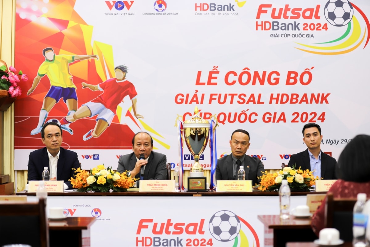 le cong bo giai futsal hdbank cup quoc gia 2024 hinh anh 9