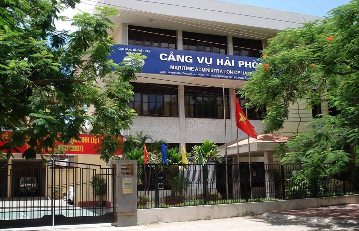 Trụ sở Cảng vụ hàng hải Hải Phòng.