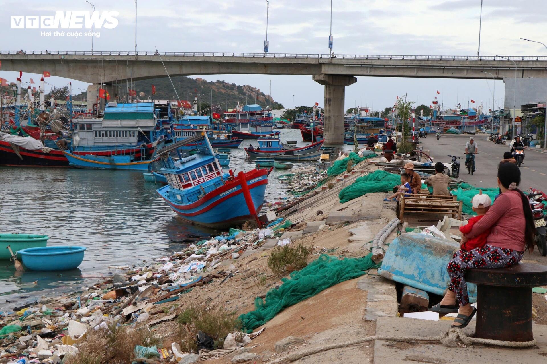 Rác thải nhựa, vỏ hàu bủa vây Đầm Nại ở Ninh Thuận - 3