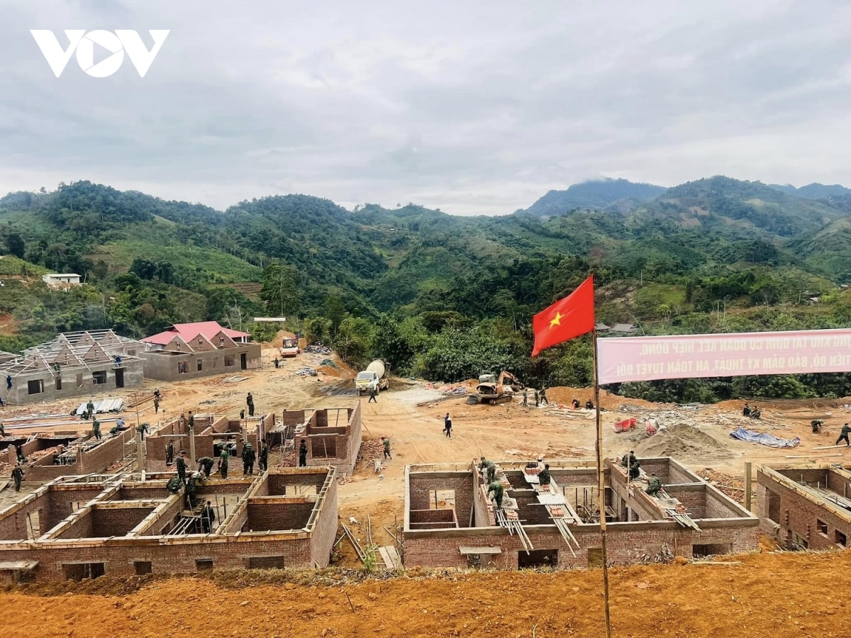 Đẩy nhanh tiến độ thi công bản tái định cư vùng thiên tai tà han bắc kạn hình ảnh 1 Day nhanh tien do thi cong ban tai dinh cu vung thien tai ta han bac kan hinh anh 1