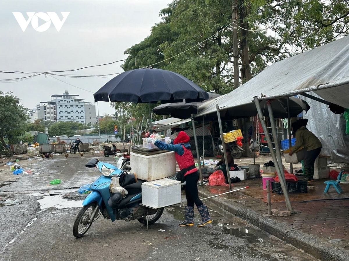 nguoi lao dong co ro muu sinh giua gia ret tren duong pho ha noi hinh anh 5