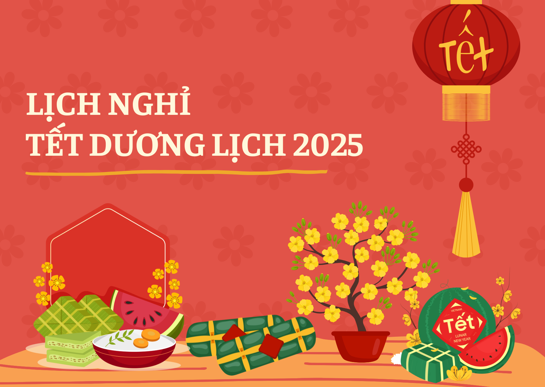 Lịch nghỉ Tết Dương lịch 2025 của công chức, người lao động. (Ảnh: Nhật Thùy)