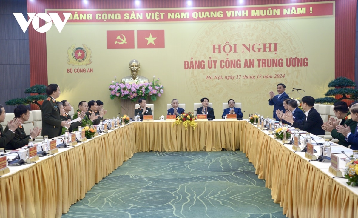 tong bi thu to lam du va chi dao tai hoi nghi Dang uy cong an trung uong 2024 hinh anh 4