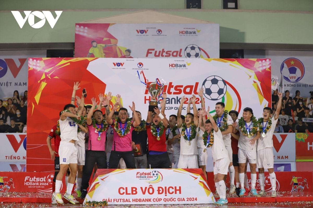 thai son bac vo dich giai futsal hdbank cup quoc gia 2024 hinh anh 1