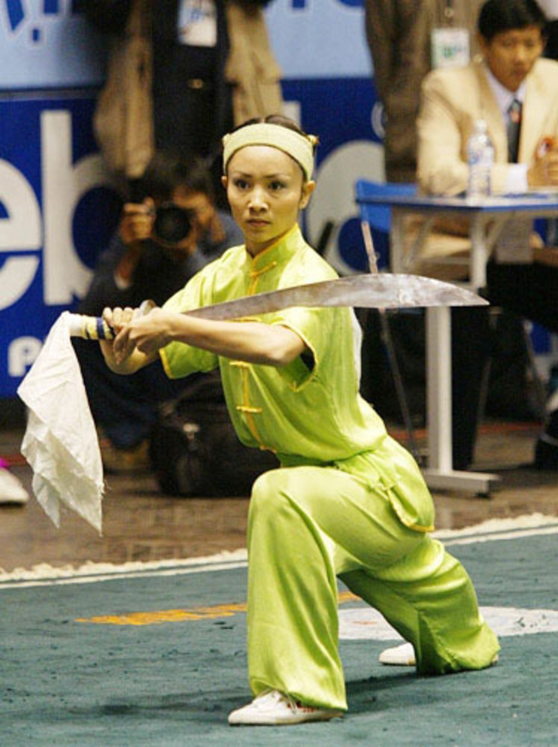 Thuý Hiền được mệnh danh là ''Nữ hoàng wushu