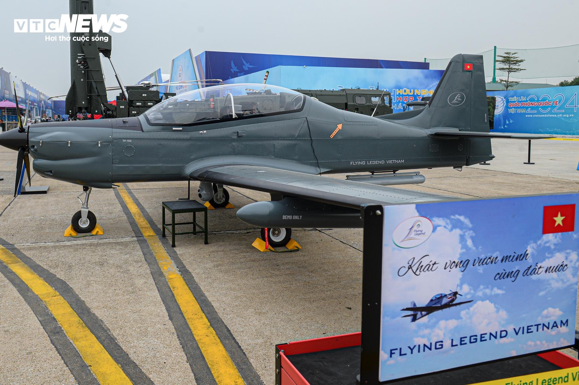 TP-150 - sản phẩm liên doanh hợp tác giữa Italy và Việt Nam - được thiết kế bởi Công ty Flying Legend (Italy) và sản xuất tại Công ty Flying Legend Việt Nam (đóng tại Vĩnh Phúc).