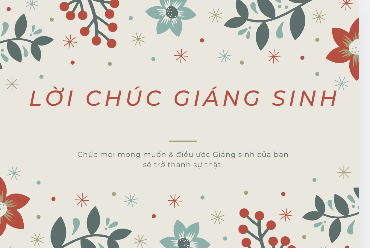 Hãy gửi lời chúc Giáng sinh dành cho bạn bè, đồng nghiệp. (Ảnh: Canva)