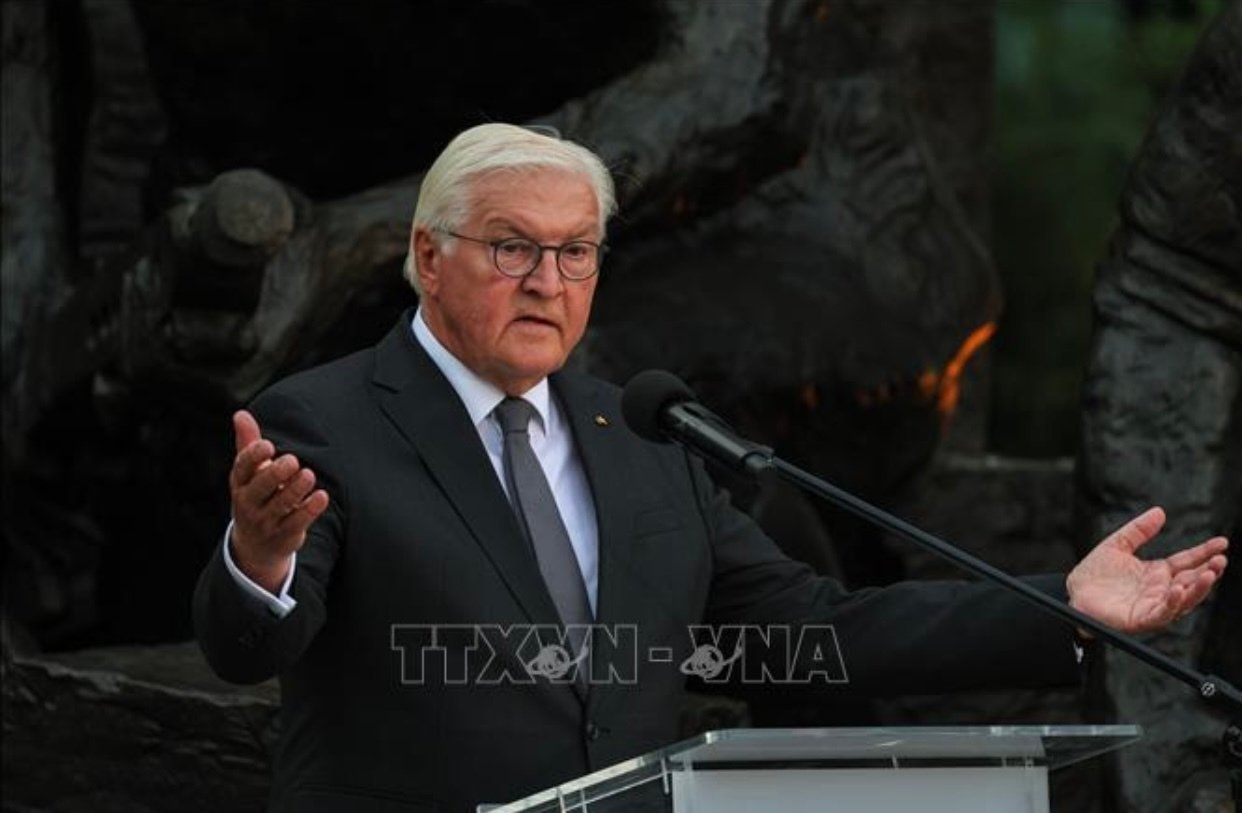 Tổng thống Đức Frank-Walter Steinmeier. (Ảnh: PAP/TTXVN)