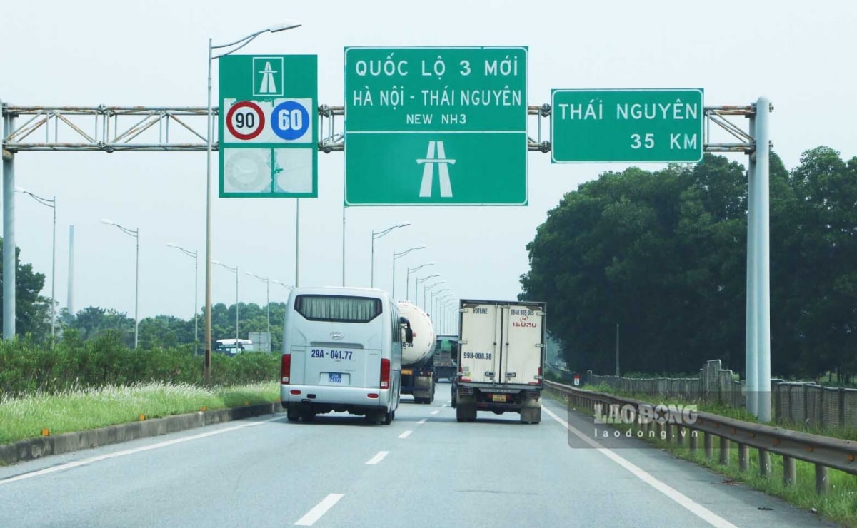 bo gtvt tim nguon von mo rong cao toc ha noi - thai nguyen len 6 lan xe hinh anh 1