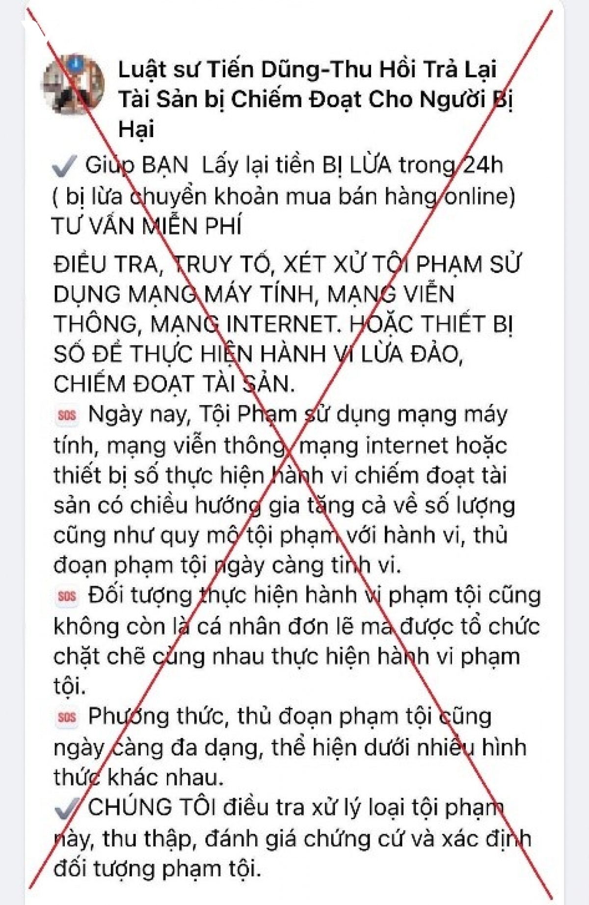 tin loi luat su tren mang, nu sinh vien bi lua cu dup hinh anh 2