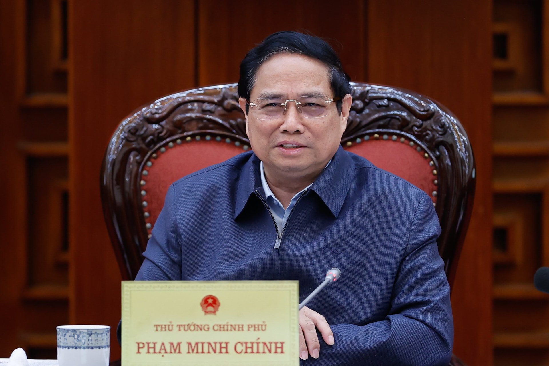 Thủ tướng Phạm Minh Chính. (Ảnh: VGP)