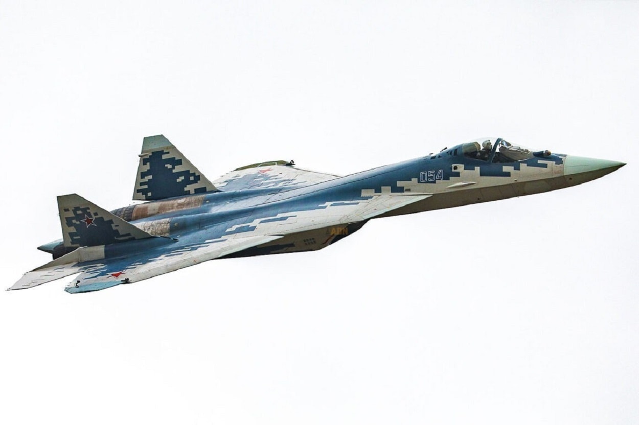 Su-57 của Không quân Nga. (Ảnh: Air Data News)