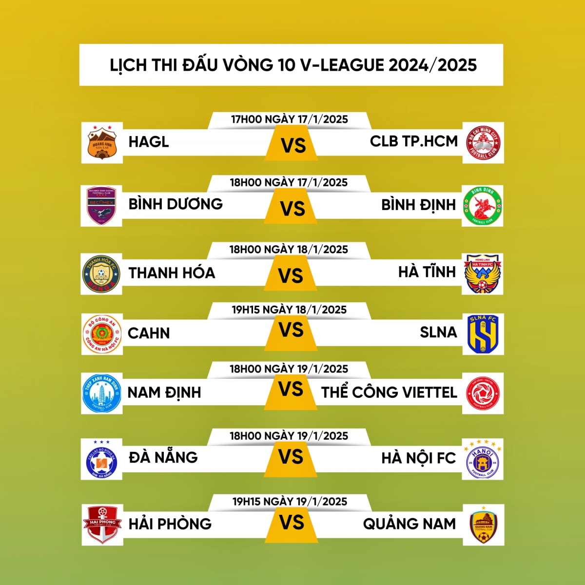 lich thi dau va truc tiep vong 10 v-league 24 25 cang nhu day dan hinh anh 1