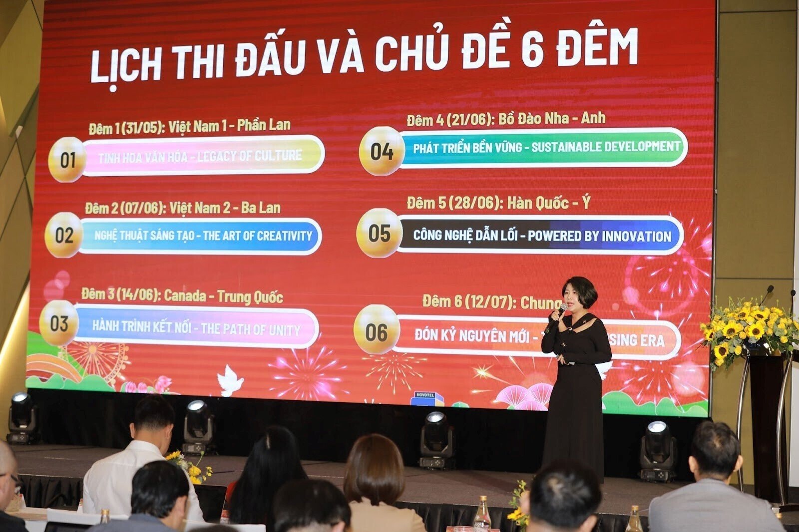 DIFF 2025 có 6 đêm thi và 10 đội tham gia thi đấu.