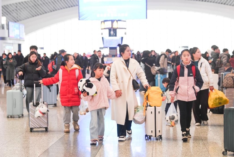 trung quốc chính thức bước vào xuân vận hình ảnh 1 trung quoc chinh thuc buoc vao xuan van hinh anh 1