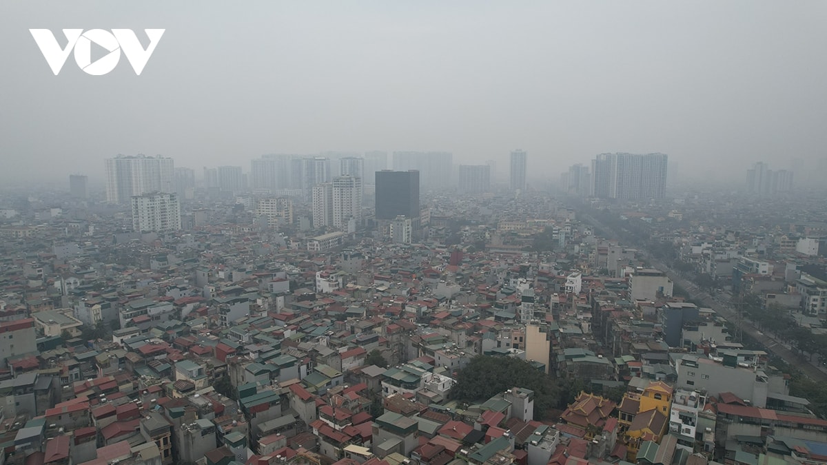 ha noi lai mo mit suong mu va bui khi hinh anh 4