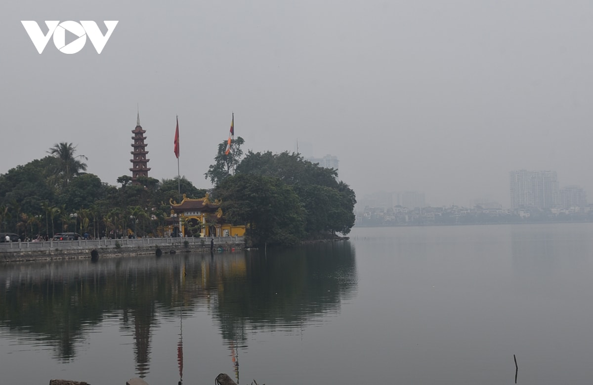 ha noi lai mo mit suong mu va bui khi hinh anh 14