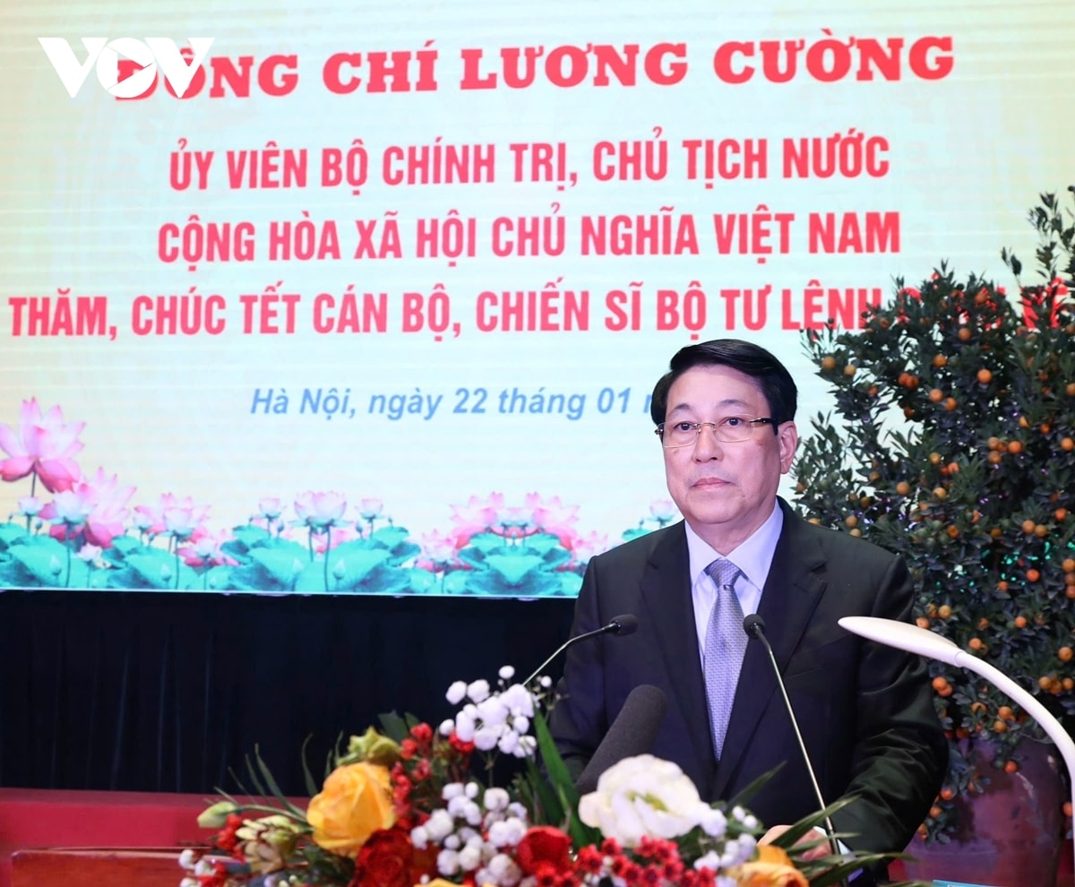 chu tich nuoc luong cuong tham, chuc tet bo tu lenh canh ve hinh anh 2