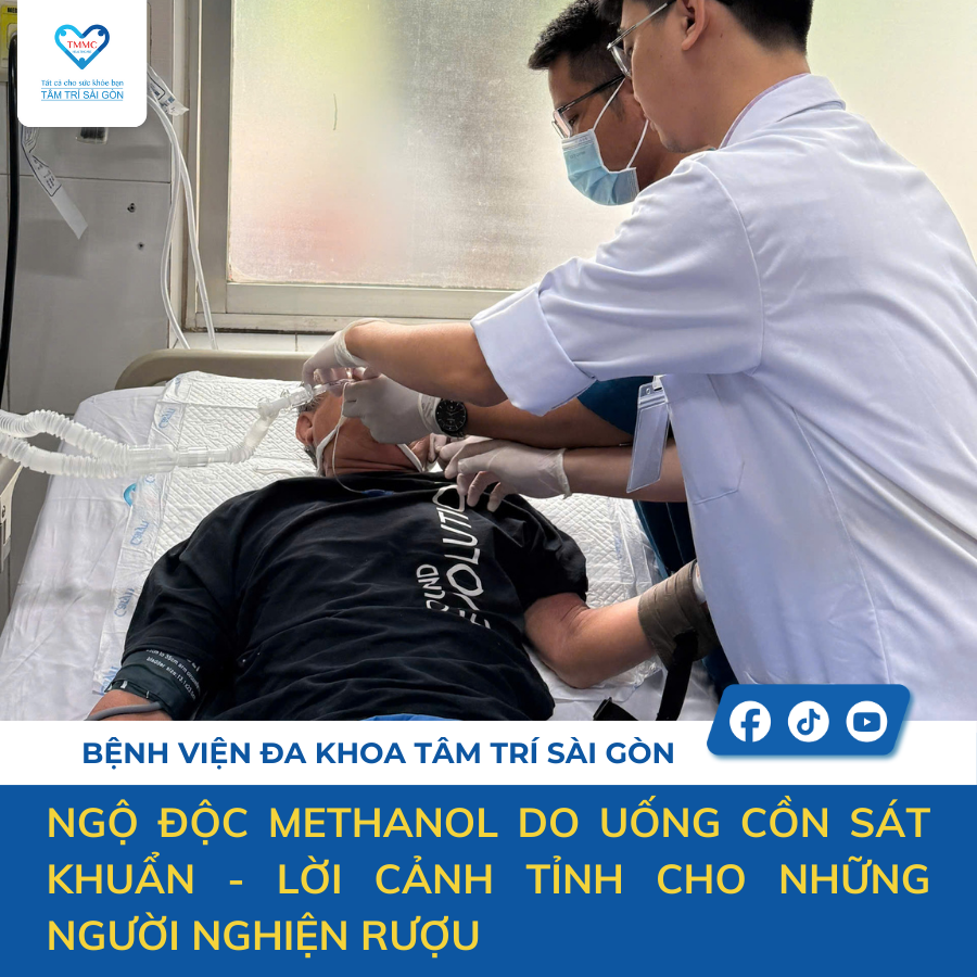 BS.CKI Huỳnh Phước Hưng, BVĐK Tâm Trí Sài Gòn đang tiến hành điều trị cho bệnh nhân T.V.T