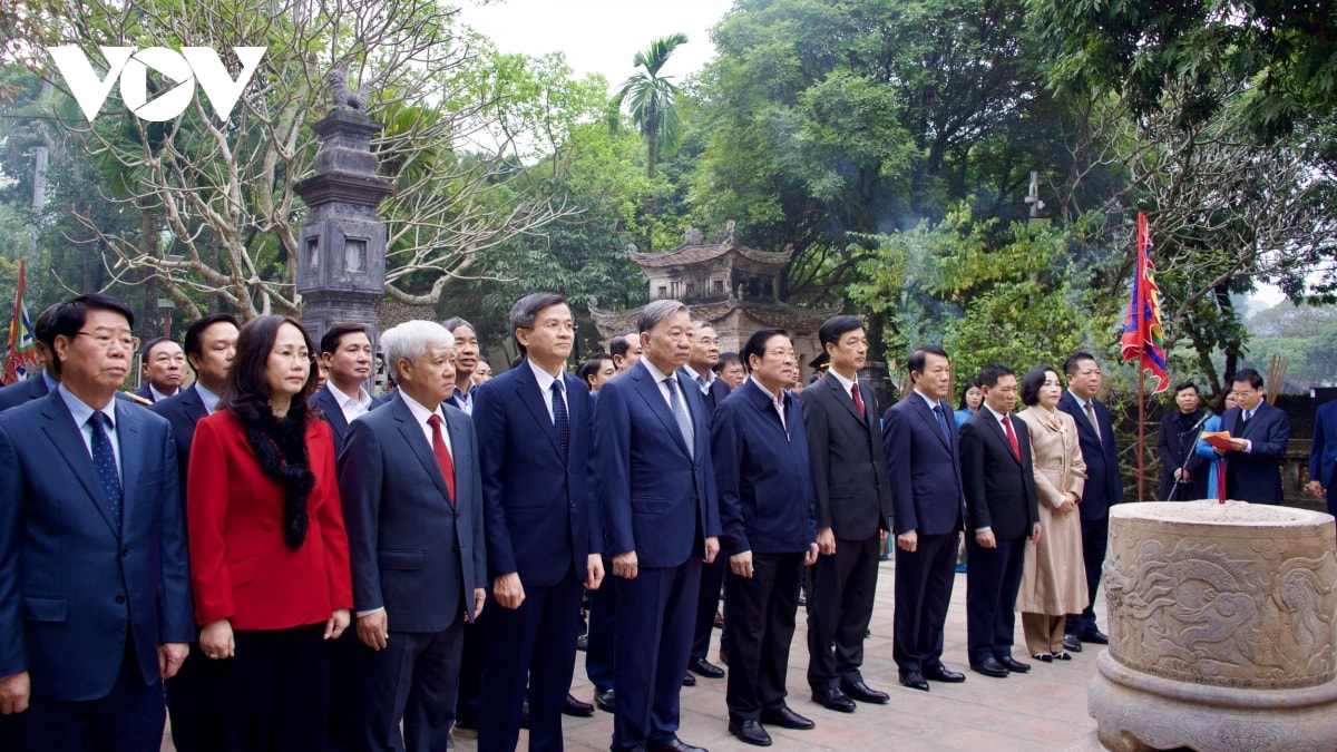 tong bi thu to lam dang huong tai co do hoa lu, tinh ninh binh hinh anh 1