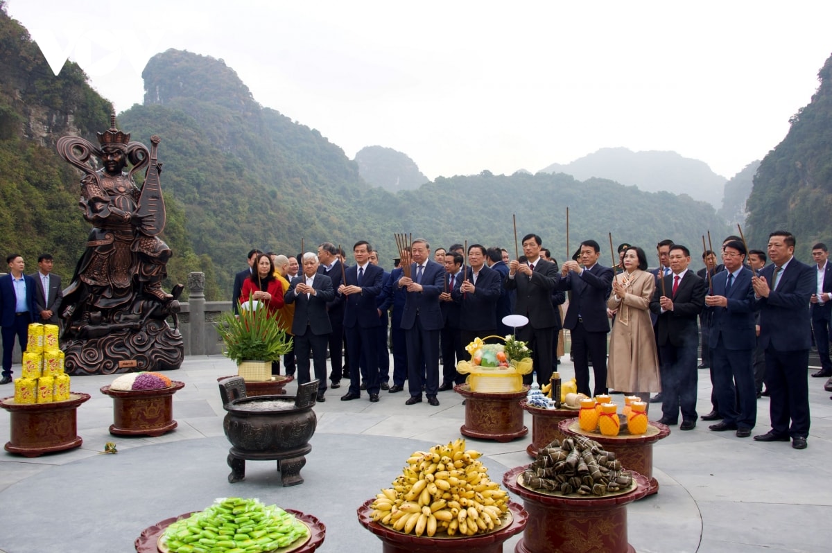 tong bi thu to lam dang huong tai co do hoa lu, tinh ninh binh hinh anh 5