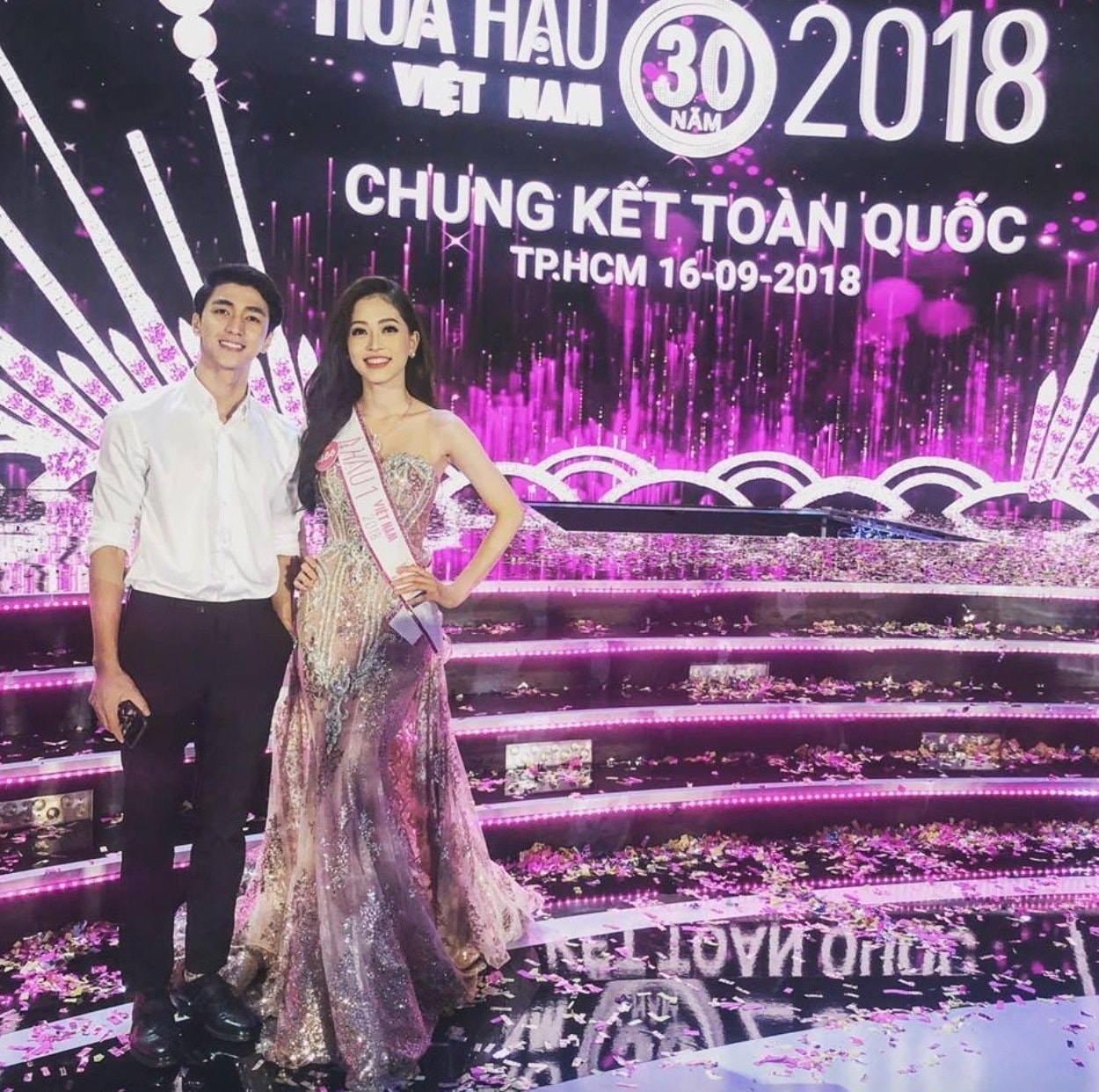 Cặp đôi bắt đầu tìm hiểu từ năm 2018.