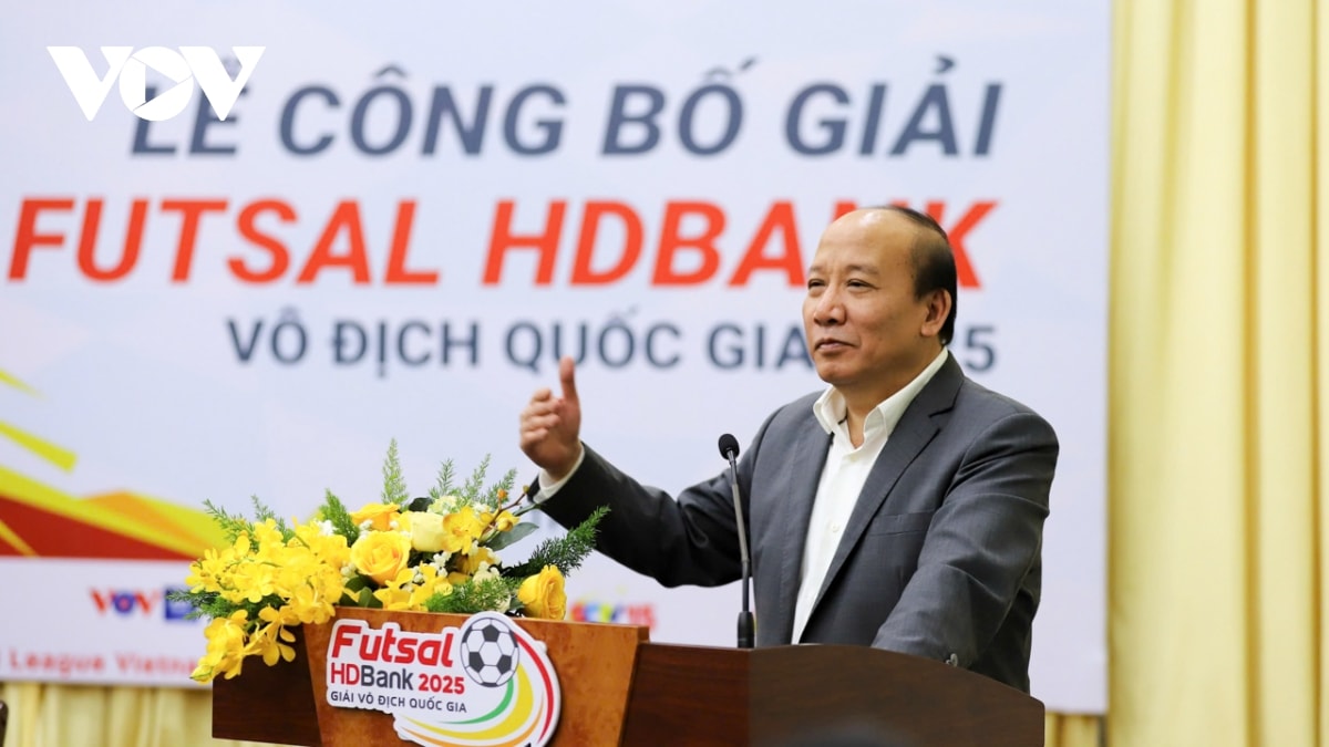 le cong bo giai futsal hdbank vDqg 2025 ky vong vao nhung bat ngo hap dan hinh anh 3