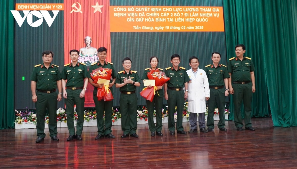 bệnh viện quân y 120 cử 2 quân nhân phục vụ nhiệm vụ gìn giữ hòa bình tại lhq hình ảnh 1 benh vien quan y 120 cu 2 quan nhan phuc vu nhiem vu gin giu hoa binh tai lhq hinh anh 1