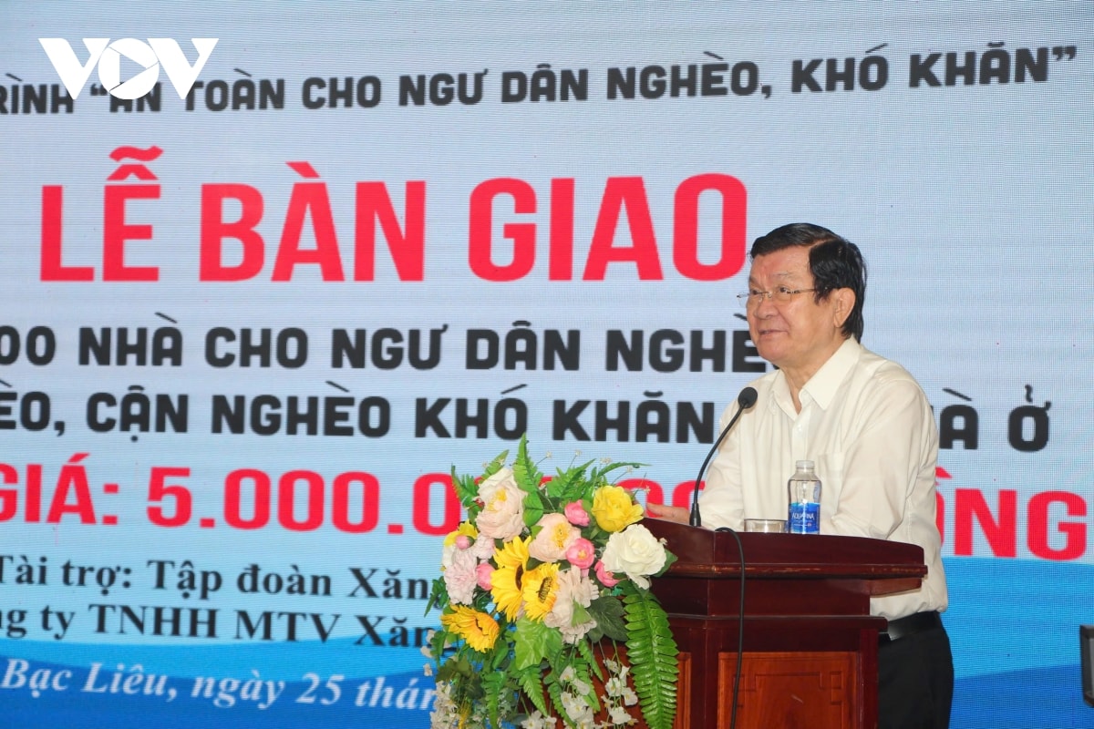 bac lieu ban giao 100 nha o cho ngu dan ngheo, ho ngheo, can ngheo hinh anh 2