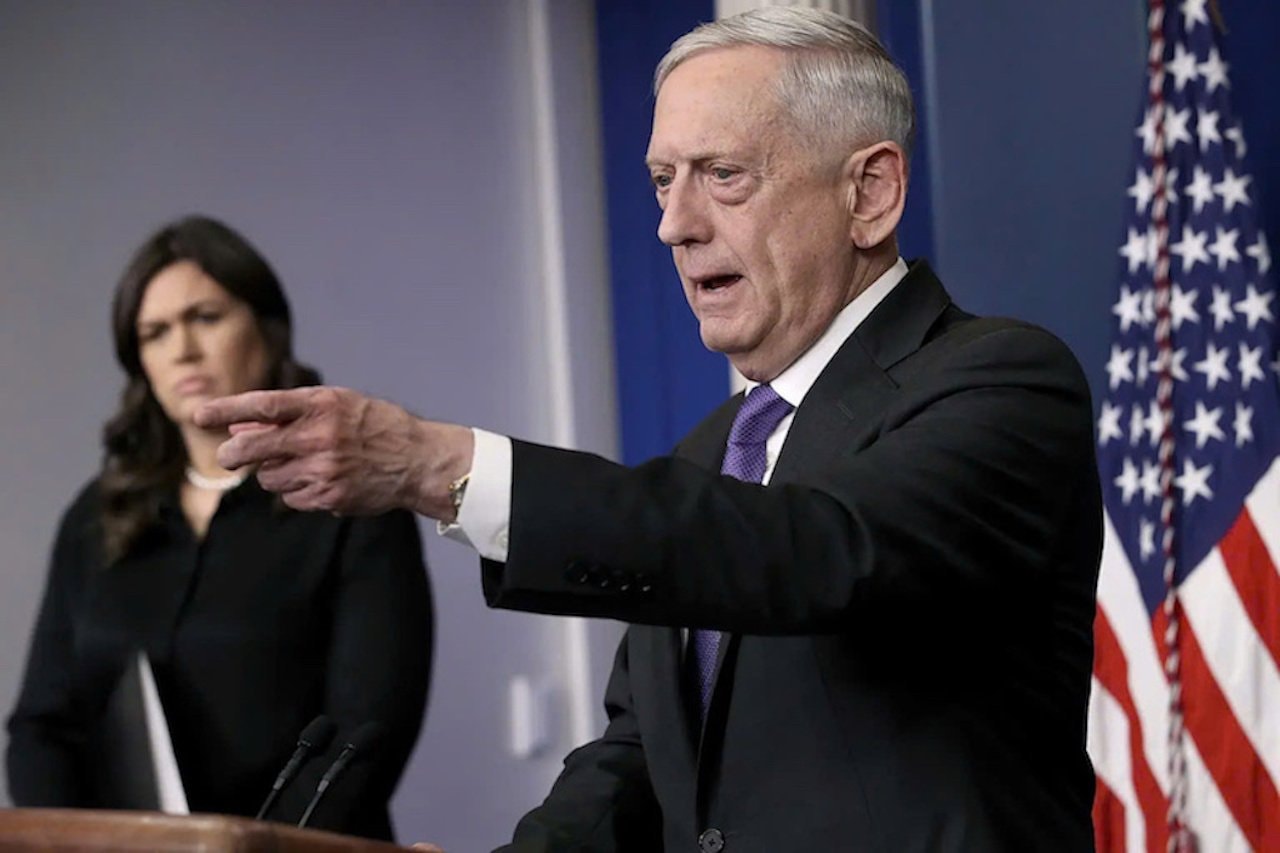 Cựu Bộ trưởng Quốc phòng Mỹ James Mattis (Ảnh: Reuters)