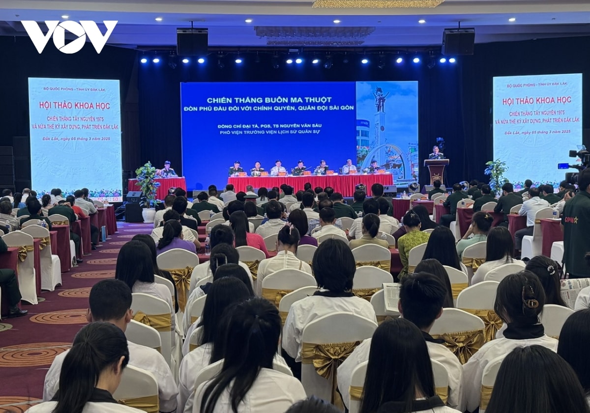 hội thảo khoa học 50 năm chiến thắng tây nguyên với nhiều góc nhìn mới hình ảnh 2 hoi thao khoa hoc 50 nam chien thang tay nguyen voi nhieu goc nhin moi hinh anh 2