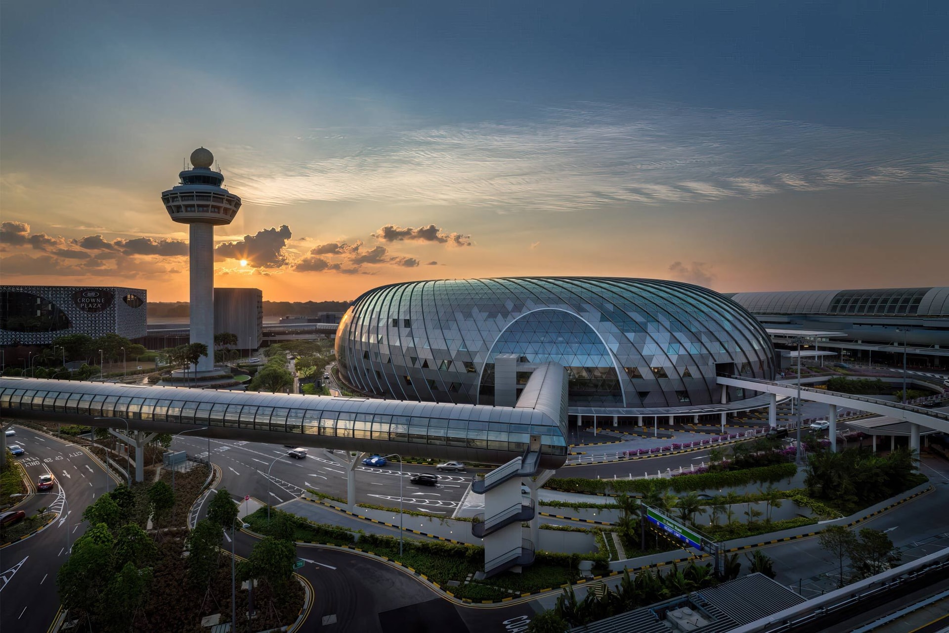 Sân bay Changi, Singapore - nơi xảy ra sự việc. (Ảnh: Meetings International Magazine)