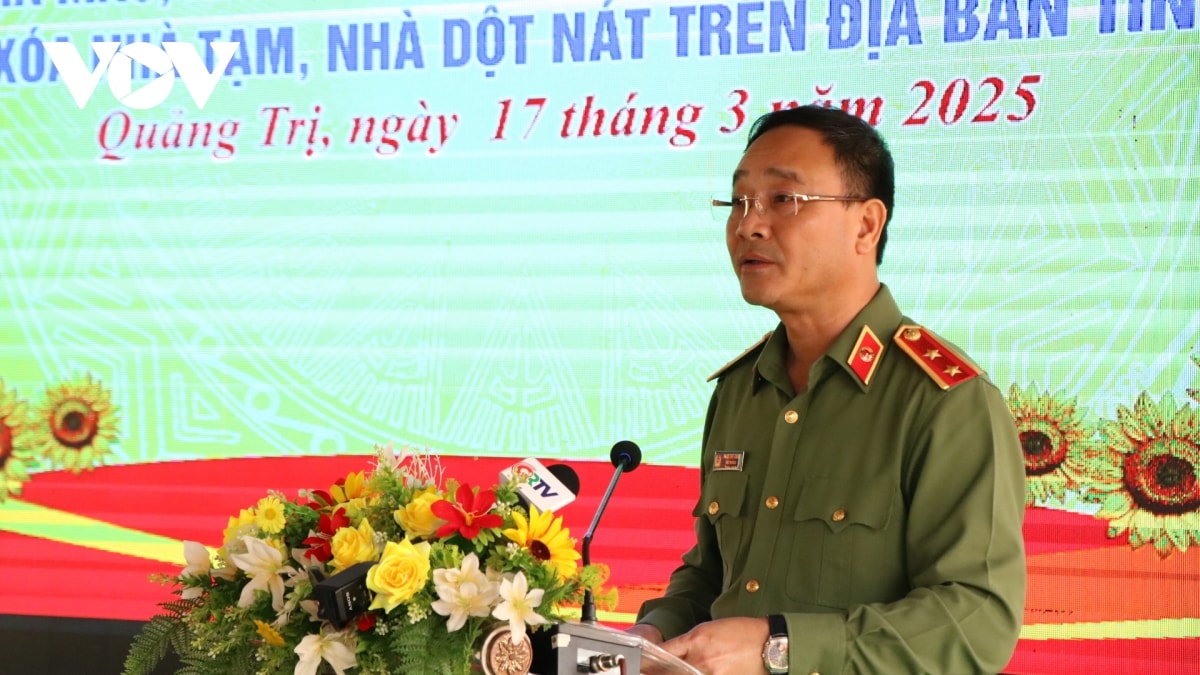 bộ công an khởi công xây dựng nhà ở tặng người nghèo tại quảng trị hình ảnh 4 bo cong an khoi cong xay dung nha o tang nguoi ngheo tai quang tri hinh anh 4