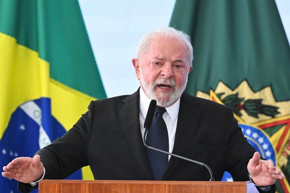 Tổng thống nước Cộng hòa Liên bang Brazil Luiz Inácio Lula da Silva. (Ảnh: Getty)