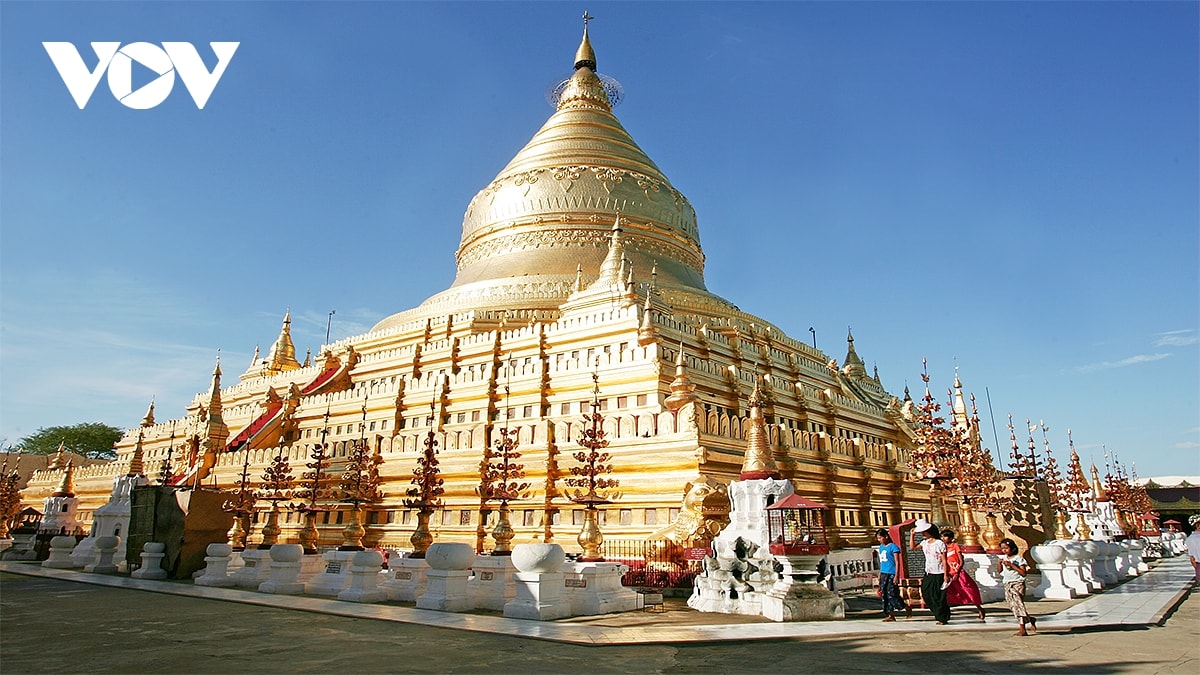 ngam ve dep cua nhung ngoi den nghin tuoi truoc con dong dat lich su o myanmar hinh anh 1