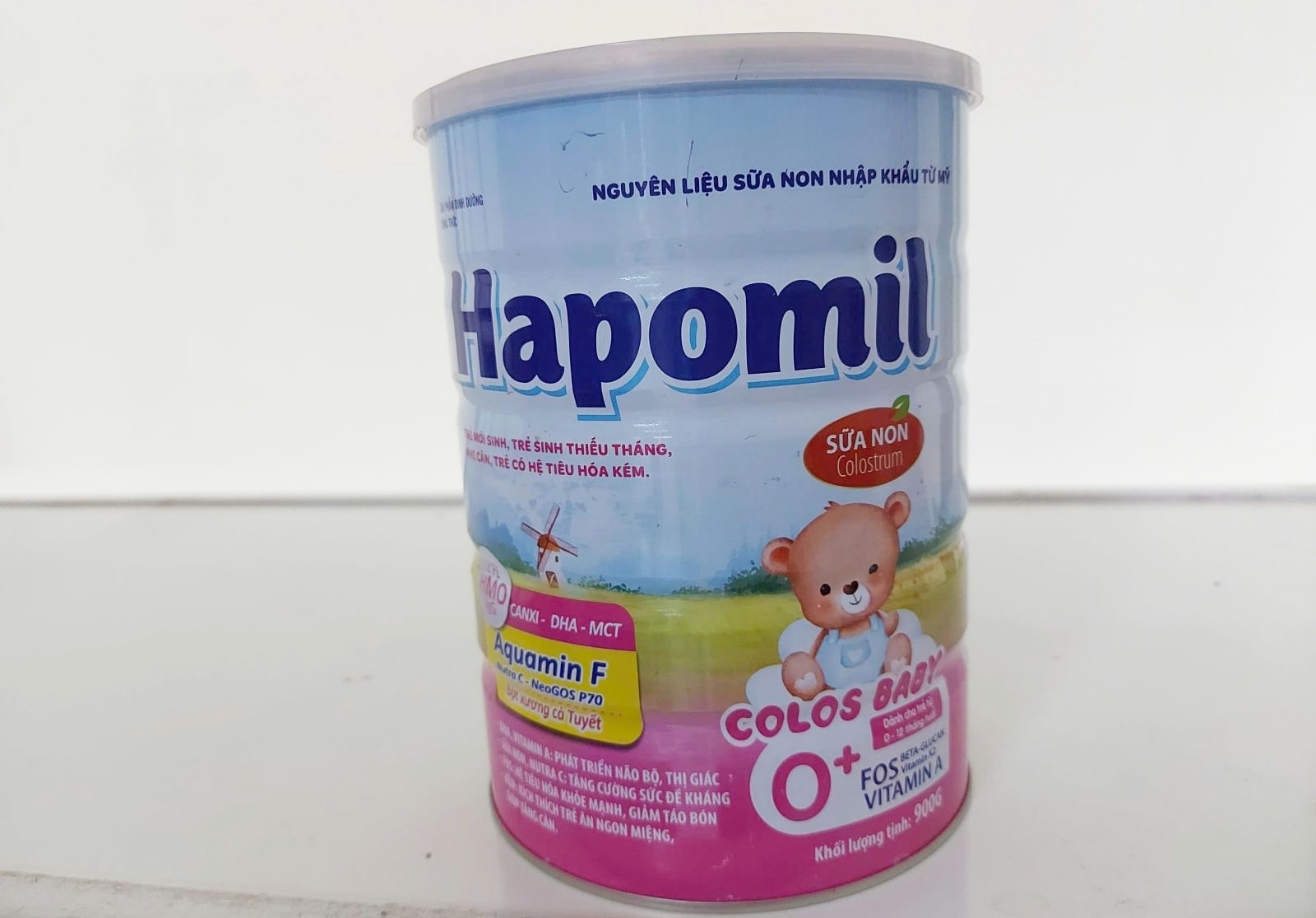 Sữa Hapomil do Công ty dược quốc tế Rance Pharma sản xuất. (Ảnh: BVCC)