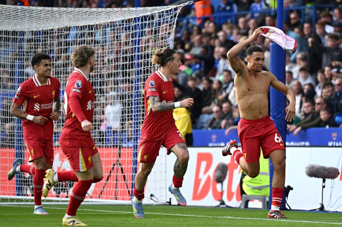 liverpool còn cách chức vô địch ngoại hạng anh 1 trận hòa hình ảnh 1 liverpool con cach chuc vo dich ngoai hang anh 1 tran hoa hinh anh 1