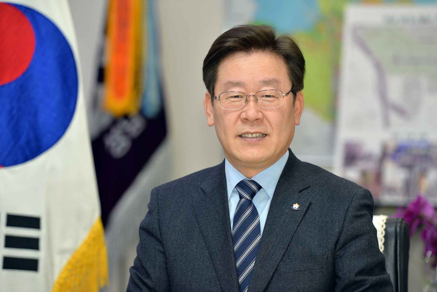 Ứng cử viên Đảng Dân chủ Lee Jae-myung. (Ảnh: Yonhap)